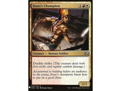 Iroas's Champion