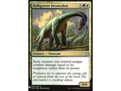 Belligerent Brontodon