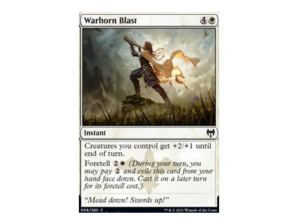 Warhorn Blast