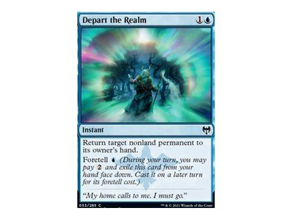 Depart the Realm
