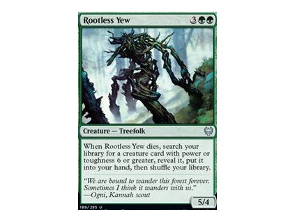 Rootless Yew