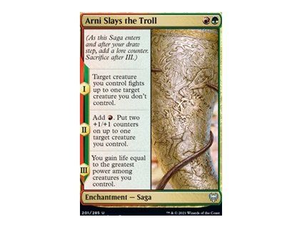 Arni Slays the Troll