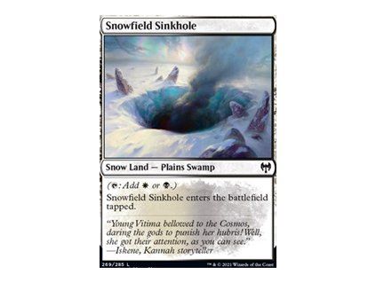Snowfield Sinkhole