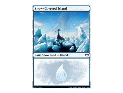 Snow-Covered Island
