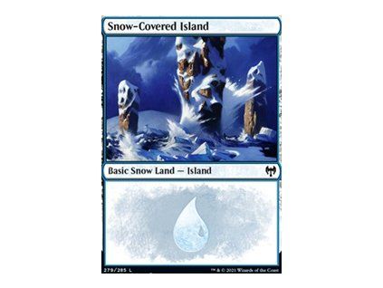 Snow-Covered Island
