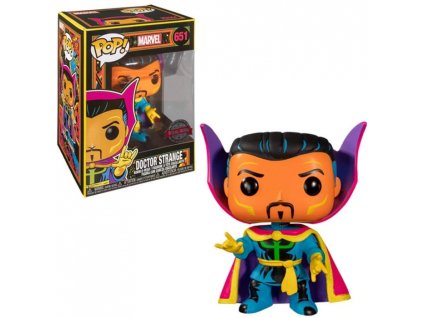 funko pop marvel black light dr strange vinyl figure 10cm 651 original