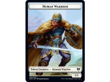 Human Warrior token