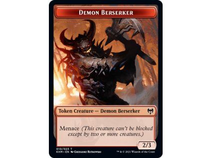 Demon Berserker token - EXTRA