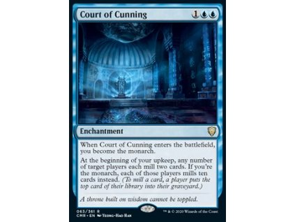 Court of Cunning (Foil NE, Stav Near Mint)