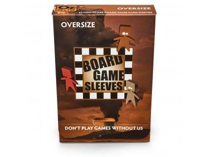 Board Game Sleeves — Oversize (79x120mm)  — 50 obalů