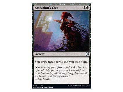 Ambition's Cost