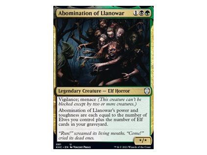 Abomination of Llanowar