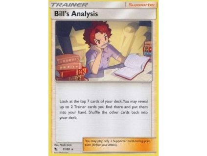 Bill's Analysis