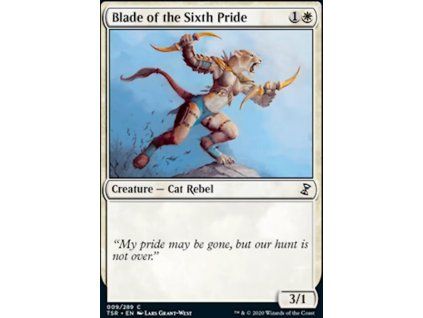 Blade of the Sixth Pride