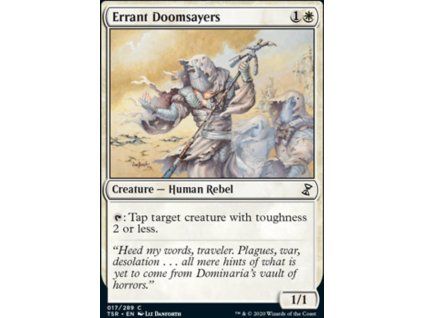 Errant Doomsayers