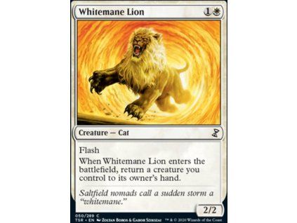 Whitemane Lion