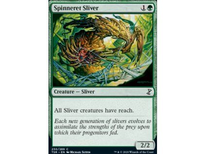 Spinneret Sliver