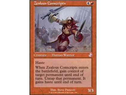 Zealous Conscripts