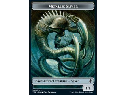 Metallic Sliver Token