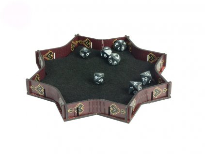 e Raptor Red Explosion Dice Tray 1