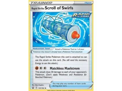 Rapid Strike Scroll of Swirls