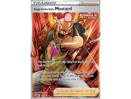 Single Strike Style Mustard