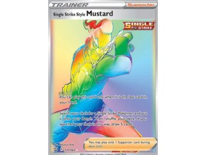 Single Strike Style Mustard
