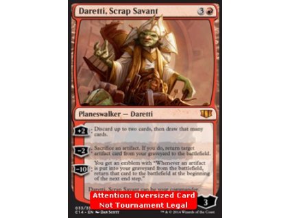 Daretti, Scrap Savant - OVERSIZED