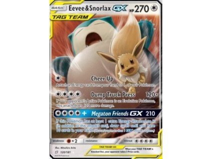 Eevee &amp; Snorlax GX