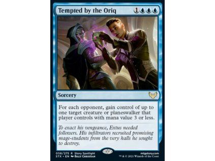 Tempted by the Oriq