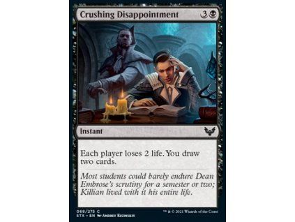 Crushing Disappointment