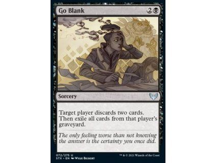 Go Blank