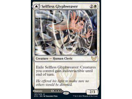 Selfless Glyphweaver // Deadly Vanity