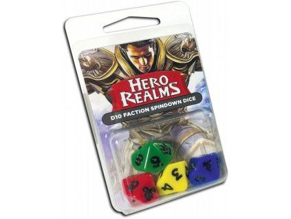 Sada kostek — Hero Realms (4 kostky)