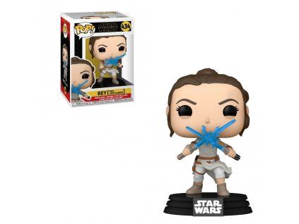Star Wars — Rey with Two Lightsabers (#434)