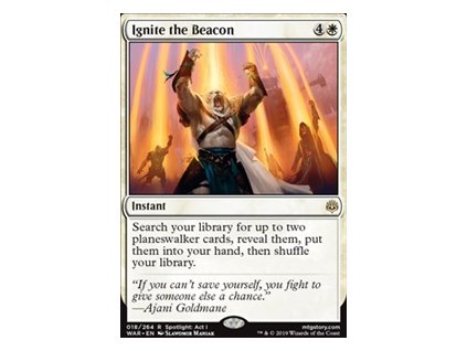 Ignite the Beacon (Foil NE, Stav Near Mint)