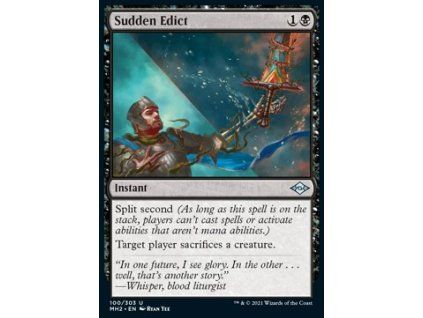 Sudden Edict