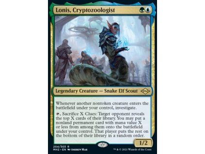 Lonis, Cryptozoologist
