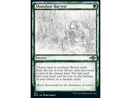 Abundant Harvest - sketch