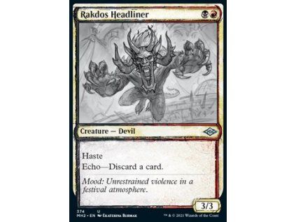 Rakdos Headliner - sketch