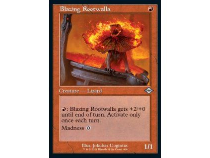 Blazing Rootwalla - retro