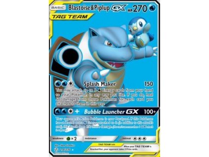 Blastoise & Piplup GX