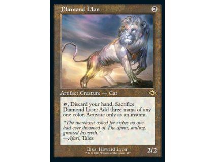 Diamond Lion - retro