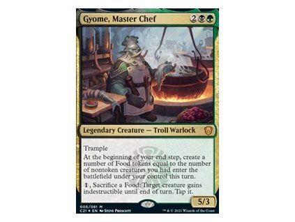 Gyome, Master Chef