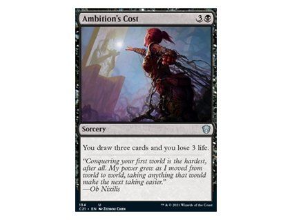 Ambition's Cost