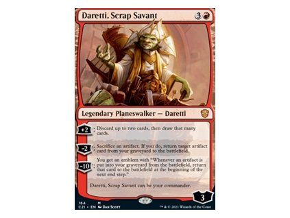 Daretti, Scrap Savant