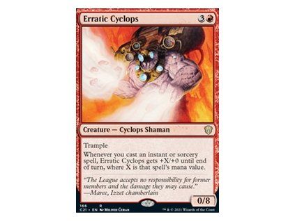 Erratic Cyclops