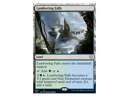 Lumbering Falls