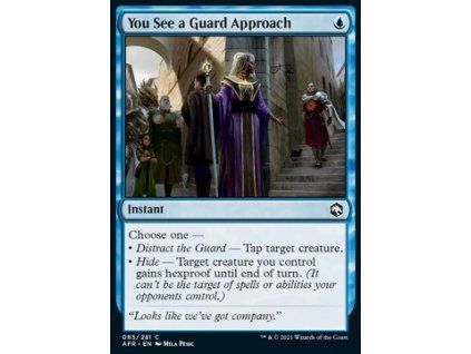 You See a Guard Approach