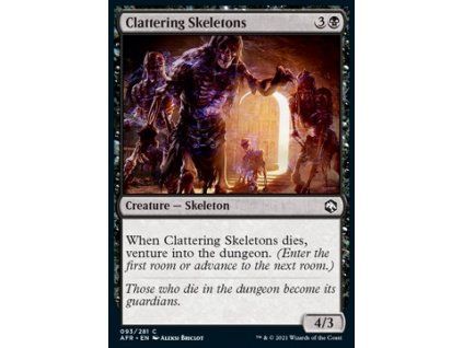 Clattering Skeletons